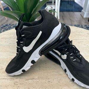 Nike Air Max 270 React Black & white sz 11.5 Womens